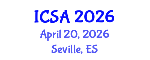 International Conference on Surgery and Anesthesia (ICSA) April 20, 2026 - Seville, Spain