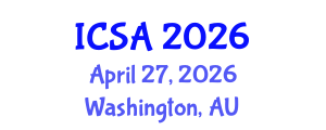 International Conference on Surgery and Anesthesia (ICSA) April 27, 2026 - Washington, Australia International Conference on Surgery and Anesthesia (ICSA) April 27, 2026 - Washington, Australia