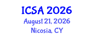 International Conference on Surgery and Anesthesia (ICSA) August 21, 2026 - Nicosia, Cyprus International Conference on Surgery and Anesthesia (ICSA) August 21, 2026 - Nicosia, Cyprus