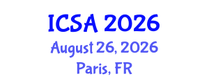 International Conference on Surgery and Anesthesia (ICSA) August 26, 2026 - Paris, France International Conference on Surgery and Anesthesia (ICSA) August 26, 2026 - Paris, France