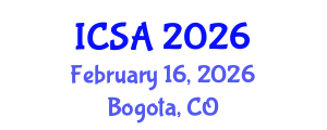 International Conference on Surgery and Anesthesia (ICSA) February 16, 2026 - Bogota, Colombia