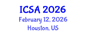 International Conference on Surgery and Anesthesia (ICSA) February 12, 2026 - Houston, United States International Conference on Surgery and Anesthesia (ICSA) February 12, 2026 - Houston, United States