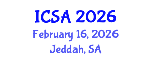 International Conference on Surgery and Anesthesia (ICSA) February 16, 2026 - Jeddah, Saudi Arabia