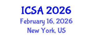 International Conference on Surgery and Anesthesia (ICSA) February 16, 2026 - New York, United States