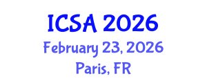 International Conference on Surgery and Anesthesia (ICSA) February 23, 2026 - Paris, France International Conference on Surgery and Anesthesia (ICSA) February 23, 2026 - Paris, France