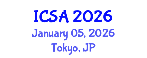 International Conference on Surgery and Anesthesia (ICSA) January 05, 2026 - Tokyo, Japan