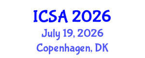 International Conference on Surgery and Anesthesia (ICSA) July 19, 2026 - Copenhagen, Denmark International Conference on Surgery and Anesthesia (ICSA) July 19, 2026 - Copenhagen, Denmark