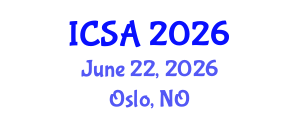 International Conference on Surgery and Anesthesia (ICSA) June 22, 2026 - Oslo, Norway