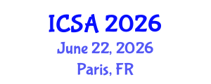 International Conference on Surgery and Anesthesia (ICSA) June 22, 2026 - Paris, France International Conference on Surgery and Anesthesia (ICSA) June 22, 2026 - Paris, France