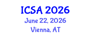 International Conference on Surgery and Anesthesia (ICSA) June 22, 2026 - Vienna, Austria