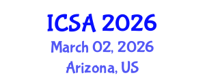 International Conference on Surgery and Anesthesia (ICSA) March 02, 2026 - Arizona, United States International Conference on Surgery and Anesthesia (ICSA) March 02, 2026 - Arizona, United States