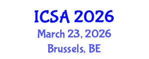 International Conference on Surgery and Anesthesia (ICSA) March 23, 2026 - Brussels, Belgium International Conference on Surgery and Anesthesia (ICSA) March 23, 2026 - Brussels, Belgium