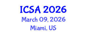 International Conference on Surgery and Anesthesia (ICSA) March 09, 2026 - Miami, United States International Conference on Surgery and Anesthesia (ICSA) March 09, 2026 - Miami, United States