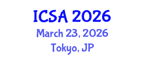 International Conference on Surgery and Anesthesia (ICSA) March 23, 2026 - Tokyo, Japan International Conference on Surgery and Anesthesia (ICSA) March 23, 2026 - Tokyo, Japan