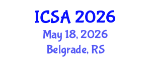 International Conference on Surgery and Anesthesia (ICSA) May 18, 2026 - Belgrade, Serbia