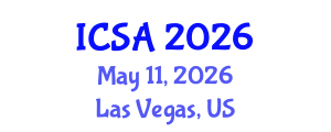 International Conference on Surgery and Anesthesia (ICSA) May 11, 2026 - Las Vegas, United States