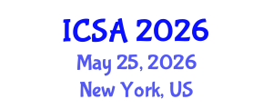 International Conference on Surgery and Anesthesia (ICSA) May 25, 2026 - New York, United States