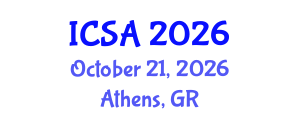 International Conference on Surgery and Anesthesia (ICSA) October 21, 2026 - Athens, Greece International Conference on Surgery and Anesthesia (ICSA) October 21, 2026 - Athens, Greece