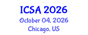 International Conference on Surgery and Anesthesia (ICSA) October 04, 2026 - Chicago, United States International Conference on Surgery and Anesthesia (ICSA) October 04, 2026 - Chicago, United States