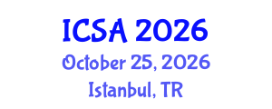 International Conference on Surgery and Anesthesia (ICSA) October 25, 2026 - Istanbul, Turkey International Conference on Surgery and Anesthesia (ICSA) October 25, 2026 - Istanbul, Turkey