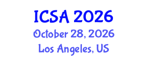 International Conference on Surgery and Anesthesia (ICSA) October 28, 2026 - Los Angeles, United States International Conference on Surgery and Anesthesia (ICSA) October 28, 2026 - Los Angeles, United States