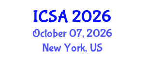 International Conference on Surgery and Anesthesia (ICSA) October 07, 2026 - New York, United States International Conference on Surgery and Anesthesia (ICSA) October 07, 2026 - New York, United States