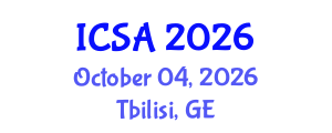 International Conference on Surgery and Anesthesia (ICSA) October 04, 2026 - Tbilisi, Georgia International Conference on Surgery and Anesthesia (ICSA) October 04, 2026 - Tbilisi, Georgia