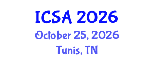 International Conference on Surgery and Anesthesia (ICSA) October 25, 2026 - Tunis, Tunisia International Conference on Surgery and Anesthesia (ICSA) October 25, 2026 - Tunis, Tunisia