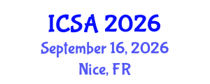 International Conference on Surgery and Anesthesia (ICSA) September 16, 2026 - Nice, France International Conference on Surgery and Anesthesia (ICSA) September 16, 2026 - Nice, France