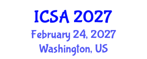 International Conference on Surgery and Anesthesia (ICSA) February 24, 2027 - Washington, United States International Conference on Surgery and Anesthesia (ICSA) February 24, 2027 - Washington, United States