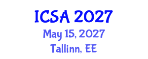 International Conference on Surgery and Anesthesia (ICSA) May 15, 2027 - Tallinn, Estonia International Conference on Surgery and Anesthesia (ICSA) May 15, 2027 - Tallinn, Estonia