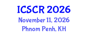 International Conference on Surgery Case Reports (ICSCR) November 11, 2026 - Phnom Penh, Cambodia International Conference on Surgery Case Reports (ICSCR) November 11, 2026 - Phnom Penh, Cambodia