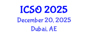 International Conference on Surgical Oncology (ICSO) December 20, 2025 - Dubai, United Arab Emirates