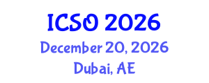 International Conference on Surgical Oncology (ICSO) December 20, 2026 - Dubai, United Arab Emirates International Conference on Surgical Oncology (ICSO) December 20, 2026 - Dubai, United Arab Emirates