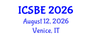 International Conference on Sustainability in Bridge Engineering (ICSBE) August 12, 2026 - Venice, Italy