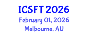 International Conference on Sustainability in Fashion and Textiles (ICSFT) February 01, 2026 - Melbourne, Australia