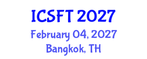 International Conference on Sustainability in Fashion and Textiles (ICSFT) February 04, 2027 - Bangkok, Thailand International Conference on Sustainability in Fashion and Textiles (ICSFT) February 04, 2027 - Bangkok, Thailand