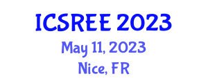 International Conference on Sustainable and Renewable Energy Engineering (ICSREE) May 11, 2023 - Nice, France