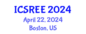 International Conference on Sustainable and Renewable Energy Engineering (ICSREE) April 22, 2024 - Boston, United States
