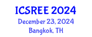 International Conference on Sustainable and Renewable Energy Engineering (ICSREE) December 23, 2024 - Bangkok, Thailand