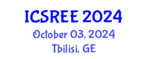 International Conference on Sustainable and Renewable Energy Engineering (ICSREE) October 03, 2024 - Tbilisi, Georgia