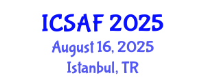 International Conference on Sustainable Aquaculture and Fisheries (ICSAF) August 16, 2025 - Istanbul, Turkey