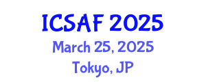 International Conference on Sustainable Aquaculture and Fisheries (ICSAF) March 25, 2025 - Tokyo, Japan