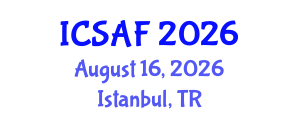 International Conference on Sustainable Aquaculture and Fisheries (ICSAF) August 16, 2026 - Istanbul, Turkey