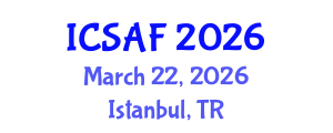 International Conference on Sustainable Aquaculture and Fisheries (ICSAF) March 22, 2026 - Istanbul, Turkey