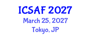 International Conference on Sustainable Aquaculture and Fisheries (ICSAF) March 25, 2027 - Tokyo, Japan International Conference on Sustainable Aquaculture and Fisheries (ICSAF) March 25, 2027 - Tokyo, Japan