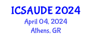 International Conference on Sustainable Architecture and Urban Design Engineering (ICSAUDE) April 04, 2024 - Athens, Greece
