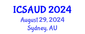 International Conference on Sustainable Architecture and Urban Design (ICSAUD) August 29, 2024 - Sydney, Australia