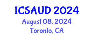 International Conference on Sustainable Architecture and Urban Design (ICSAUD) August 08, 2024 - Toronto, Canada