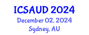 International Conference on Sustainable Architecture and Urban Design (ICSAUD) December 02, 2024 - Sydney, Australia